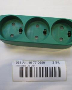 3-pole socket Lmj Green
